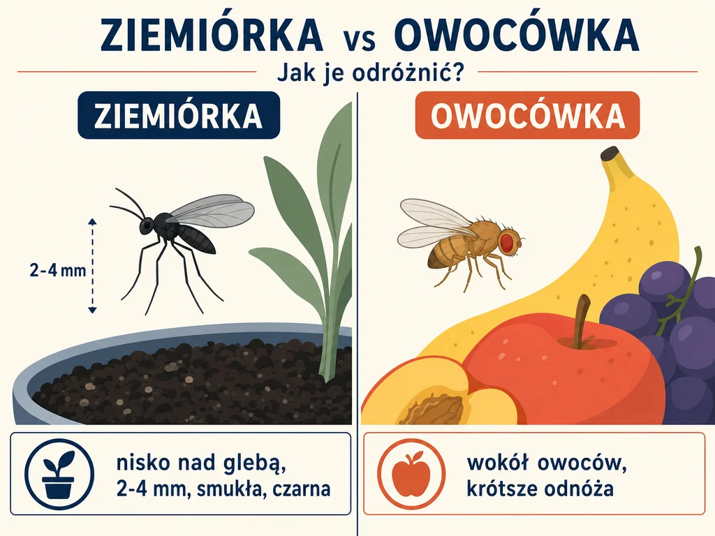 Infografika_porownujaca_ziemiorke_i_owocowke_-_roznice_w_wygladzie_i_zachowaniu