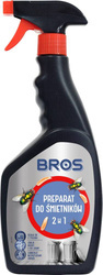 Preparat do śmietników – spray 2w1 – 500 ml Bros
