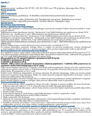 Chlortix T (50x20 g) 1 kg Target