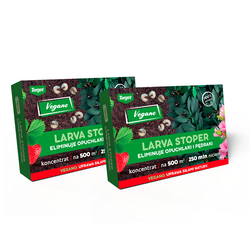 Larva Stoper 500 MLN – nicienie na opuchlaki i pędraki – Vegano