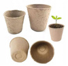 Doniczki torfowe – okrągłe 6x6 cm – 60 szt.