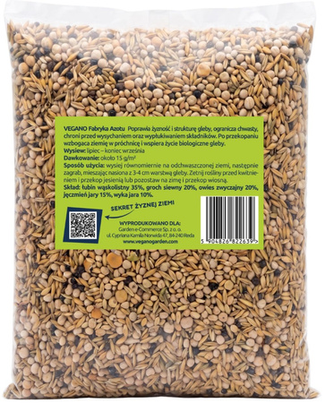 Mieszanka poplonowa Vegano Fabryka Azotu - 1 kg - do 70 m²