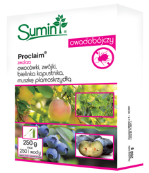 Proclaim (Affirm 095 SG) na Owocówki, Zwójki, Bielinka Kapustnika, Muszkę Plamoskrzydłą 250 g