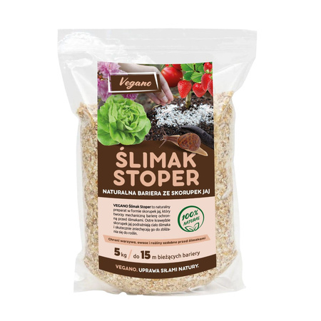 Ślimak Stoper - Naturalna ochrona Twojego ogrodu 5 kg Vegano