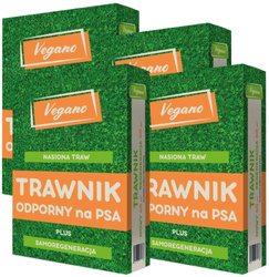 Nasiona trawy – Vegano – trawnik odporny na psa – 4 kg