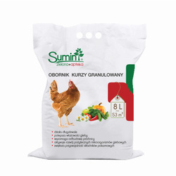 Obornik Kurzy Granulowany - Nawóz Naturalny 8 l