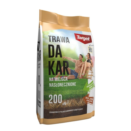 Dakar 5 kg nasiona trawy do trawników nasłonecznionych