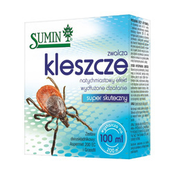 Shot Koncentrat Do Zwalczania Kleszczy w Ogrodzie 100 ml