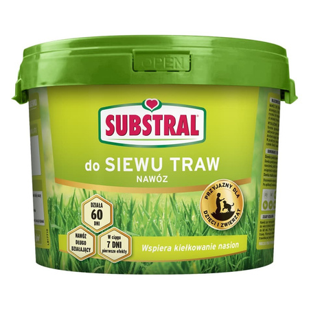 Nawóz 60 dni Siew Trawy 10 kg Substral