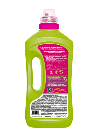 Flower Power płynny nawóz do roślin kwitnących z dużą zawartością potasu Vegano 2 x 1000 ml