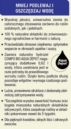 Bio Aqua Depot Ziemia uniwersalna 10 l Compo