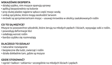 Mszyca Stoper - 300 larw biedronki