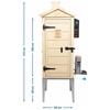 Wędzarnia elektryczna dragON PLYWOOD NATURE 100E Browin