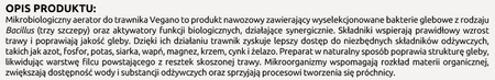 AeroGrass - biologiczny aerator do trawnika Vegano 3x 50 gram - 750 m2