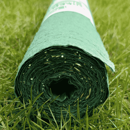 GreenGrass - Trawa Na Macie – z nawozem i hydrożelem Trawy Vegano 2 x 0,5 x 8 m (8 m²)