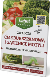 Lepinox Plus zwalcza ćmę bukszpanową i gąsienice motyli 30 g