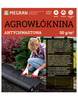 Agrowłóknina 50g/m2 Antychwastowa czarna 1,6 m x 5 mb