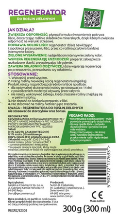 Regenerator do roślin doniczkowych – Vegano 300 ml