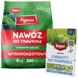 Nawóz wysokoazotowy 8 kg Vegano + Dicotex 202 SL 100 ml (ZESTAW)