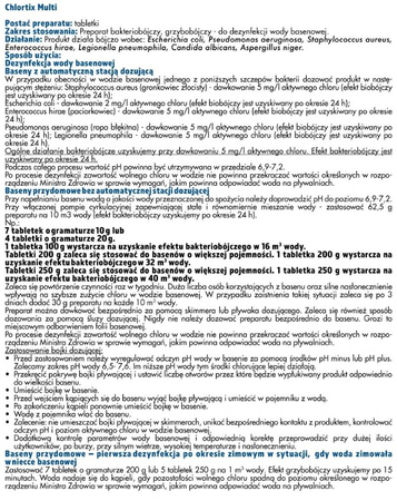 Chlortix Multi (50x20 g) 1 kg Target