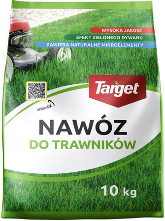 Nawóz do trawnika z mikroskładnikami - 10 kg Target 