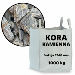 Kora Kamienna 32-63 mm 1000 kg Sand Kruszywa