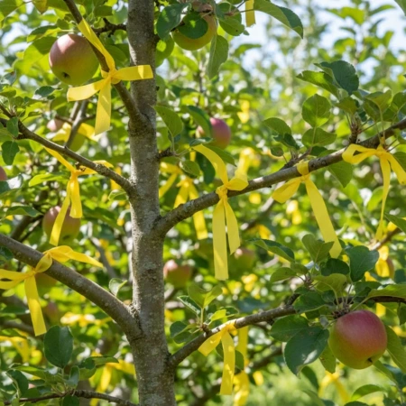 Żółte tasiemki na mszyce Vegano 20 szt