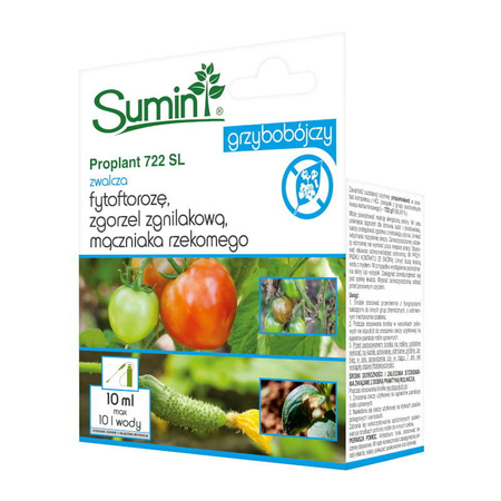 Proplant 722 SL Zwalcza Fytoftorozę, Zgorzel Zgnilakową, Mączniaka Rzekomego 5 ml