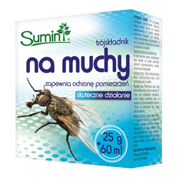 Trójskładnikowy Preparat Na Muchy 25 g + 60 ml