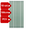 Tyczka PCV Zielona 180 cm - 10 szt. Green Star