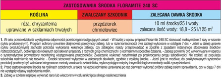 Floramite 240 SC Zwalcza Przędziorki 10 ml