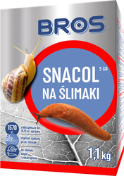 Snacol - preparat na ślimaki 1,1 kg - Bros