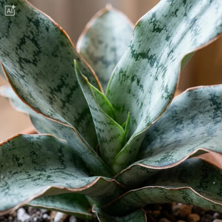 Sansewieria Silver Blue M (Sansewieria kirkii)
