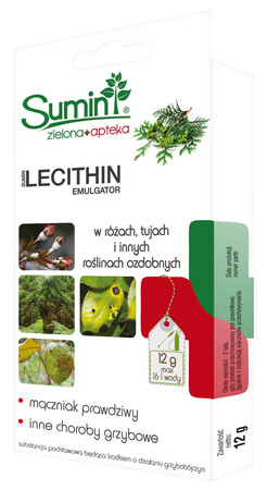 Lecithin - Zwalcza Choroby  Grzybowe Róż, Tui i Innych Roślin Ozdobnych 6 g