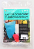 Kaptur Ochronny Czerwony 0,6 m x 0,8 m  3 szt.
