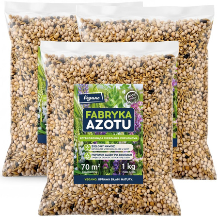 Mieszanka poplonowa Vegano Fabryka Azotu - 3 kg - do 210 m²