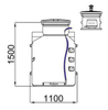 Kompostownik Wodny Bio Easy Flow 850 L Haba