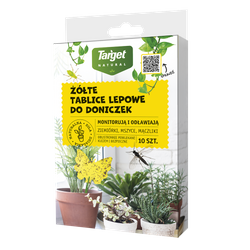 Tablice lepowe na ziemiórki, mączliki, mszyce i inne 10 szt. Target