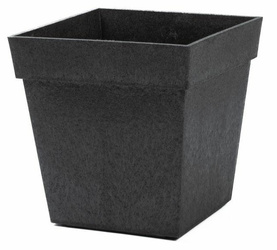 Doniczka czarna SYMPHONY 30x30x33cm Multy Home