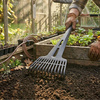 Grabki ogrodowe z tworzywa sztucznego Small Garden Tool – 55 cm Green Star