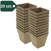 Doniczki z włókna kokosowego kwadratowe – 6 cm x 20 szt. Green Star