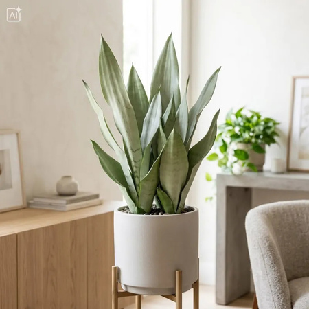 Sansewieria Moonshine S (Sansevieria trifasciata)