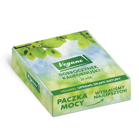 Dobroczynek Kalifornijski Vegano 20 szt 