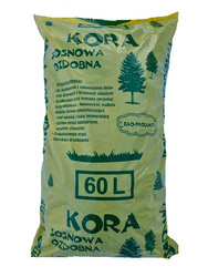 Kora sosnowa 30-60mm - paleta 60x60 litrów Tocicki