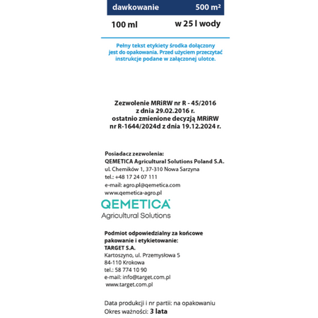 Chwastox Nowy Trio  390 SL 100 ml