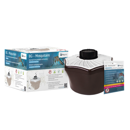 Biogent BG Mosquitarie (pułapka na komary) + BG Booster (zestaw do butli CO2)