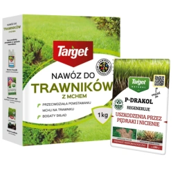 Zestaw P-drakol 20 g + Nawóz do trawnika z mchem 1 kg