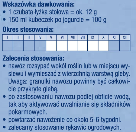BIO BLAU Nawóz do ogrodu 4 kg