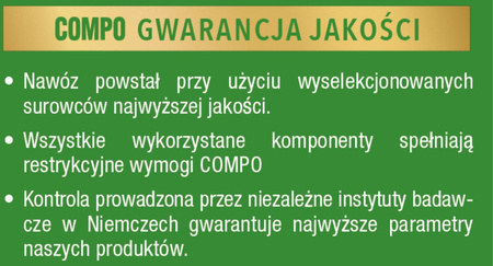 Nawóz długo działający do bambusów i traw 850 g Compo
