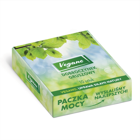 Filcowe Opaski z Dobroczynkiem Gruszowym 10 szt. - Vegano